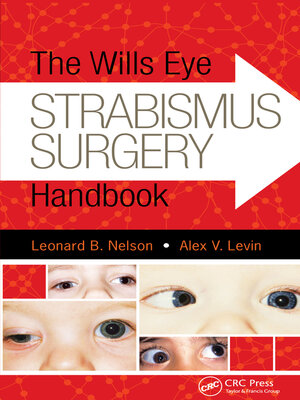 cover image of The Wills Eye Strabismus Surgery Handbook